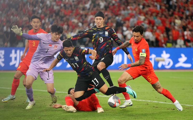 中国韩国足球比赛神评